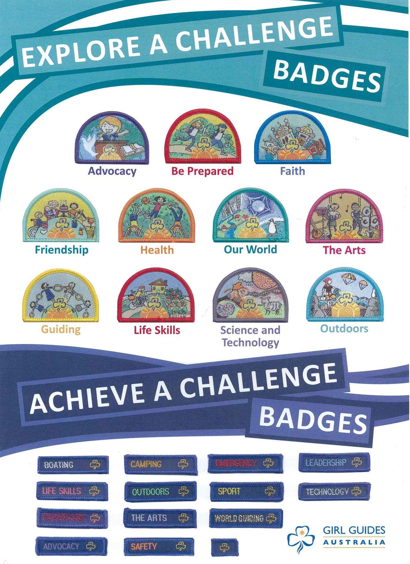 Explore & Achieve a Challenge Poster